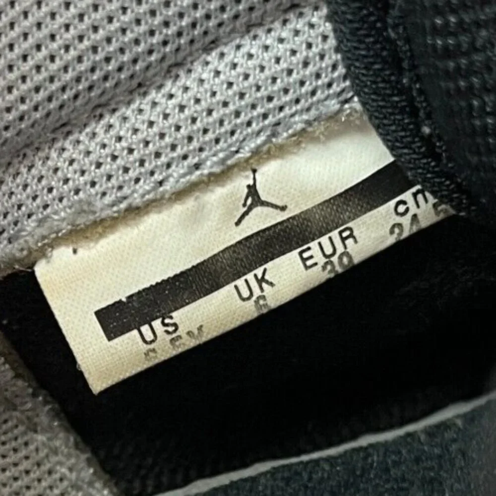 Nike Air Jordan 1 Phat Girls Size 6.5Y‎ Silver Black Pink Walking Shoes Sneakers